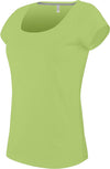 T-shirt de senhora de manga curta decote à barco-Lime-S-RAG-Tailors-Fardas-e-Uniformes-Vestuario-Pro