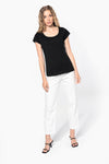 T-shirt de senhora de manga curta decote à barco-RAG-Tailors-Fardas-e-Uniformes-Vestuario-Pro