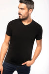 T-shirt decote V de manga curta-RAG-Tailors-Fardas-e-Uniformes-Vestuario-Pro