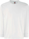 T-shirt valueweight de criança de manga comprida (61-007-0)-Branco-3/4-RAG-Tailors-Fardas-e-Uniformes-Vestuario-Pro