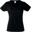 T-shirt valueweight decote V (61-398-0)-Preto-XS-RAG-Tailors-Fardas-e-Uniformes-Vestuario-Pro