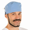 Touca Cirúrgica c/tiras Mil em Microfibra-Azul Celeste-One Size-RAG-Tailors-Fardas-e-Uniformes-Vestuario-Pro