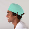 Touca Cirúrgica c/tiras em Microfibra-Verde água-One Size-RAG-Tailors-Fardas-e-Uniformes-Vestuario-Pro