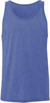 UNISEX JERSEY TANK T-shirt cava unissexo-Azul Triblend-S-RAG-Tailors-Fardas-e-Uniformes-Vestuario-Pro