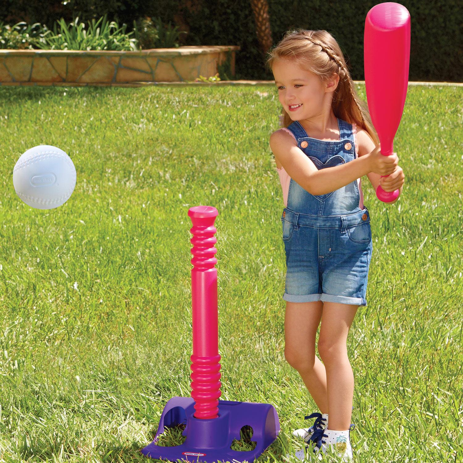 little tikes t ball set pink