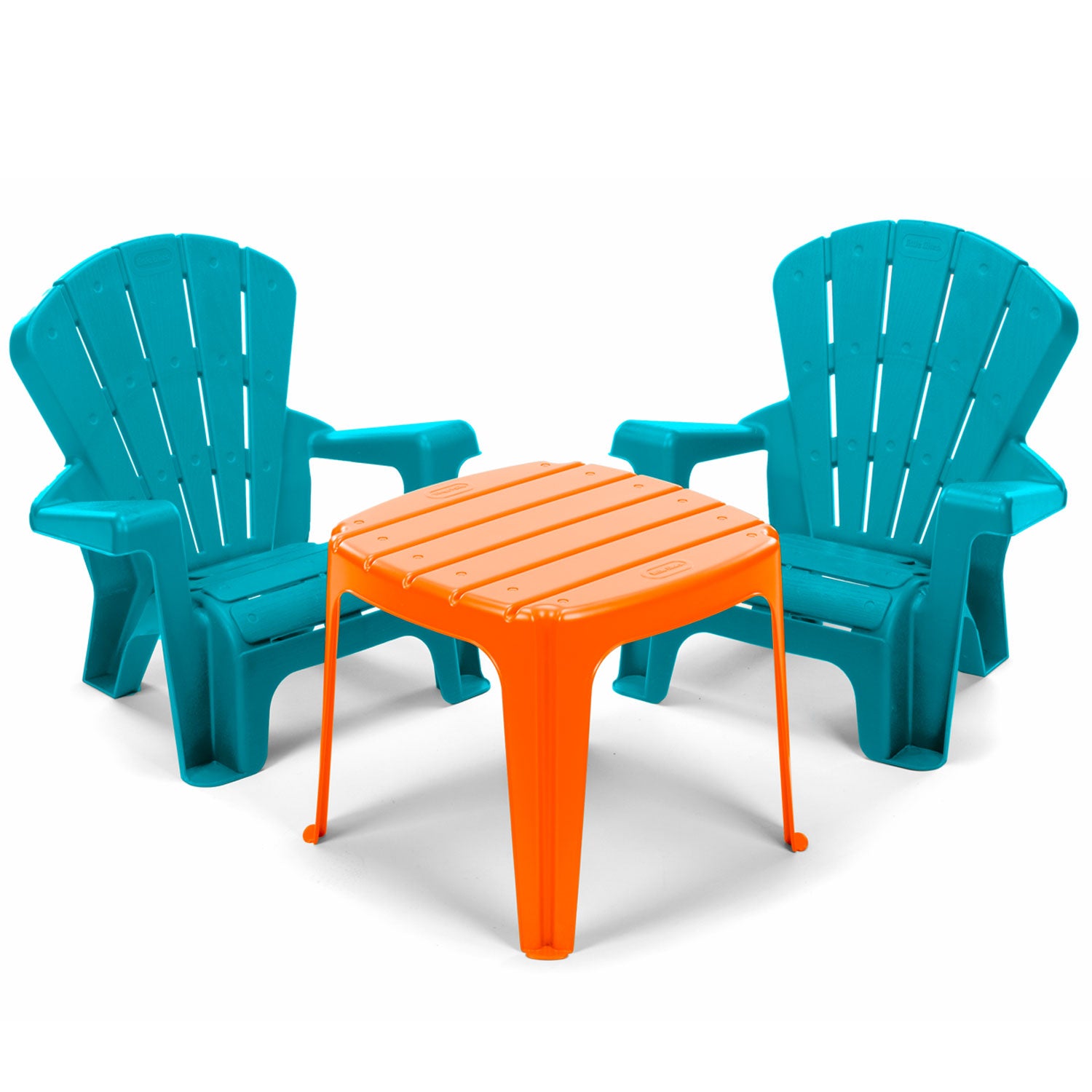 little tikes blue table and chairs