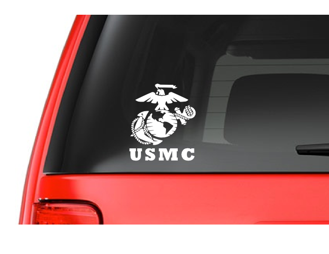 US Army M2 Machine Gun Graphic Die Cut decal sticker Car Truck Boat Window 7" 