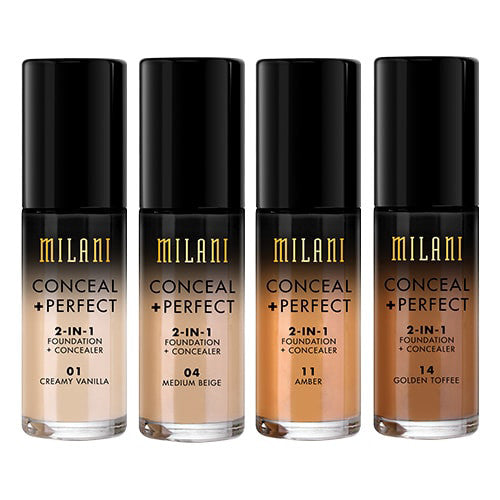 Milani CONCEAL + 2-IN-1 FOUNDATION AND CONCEALER –
