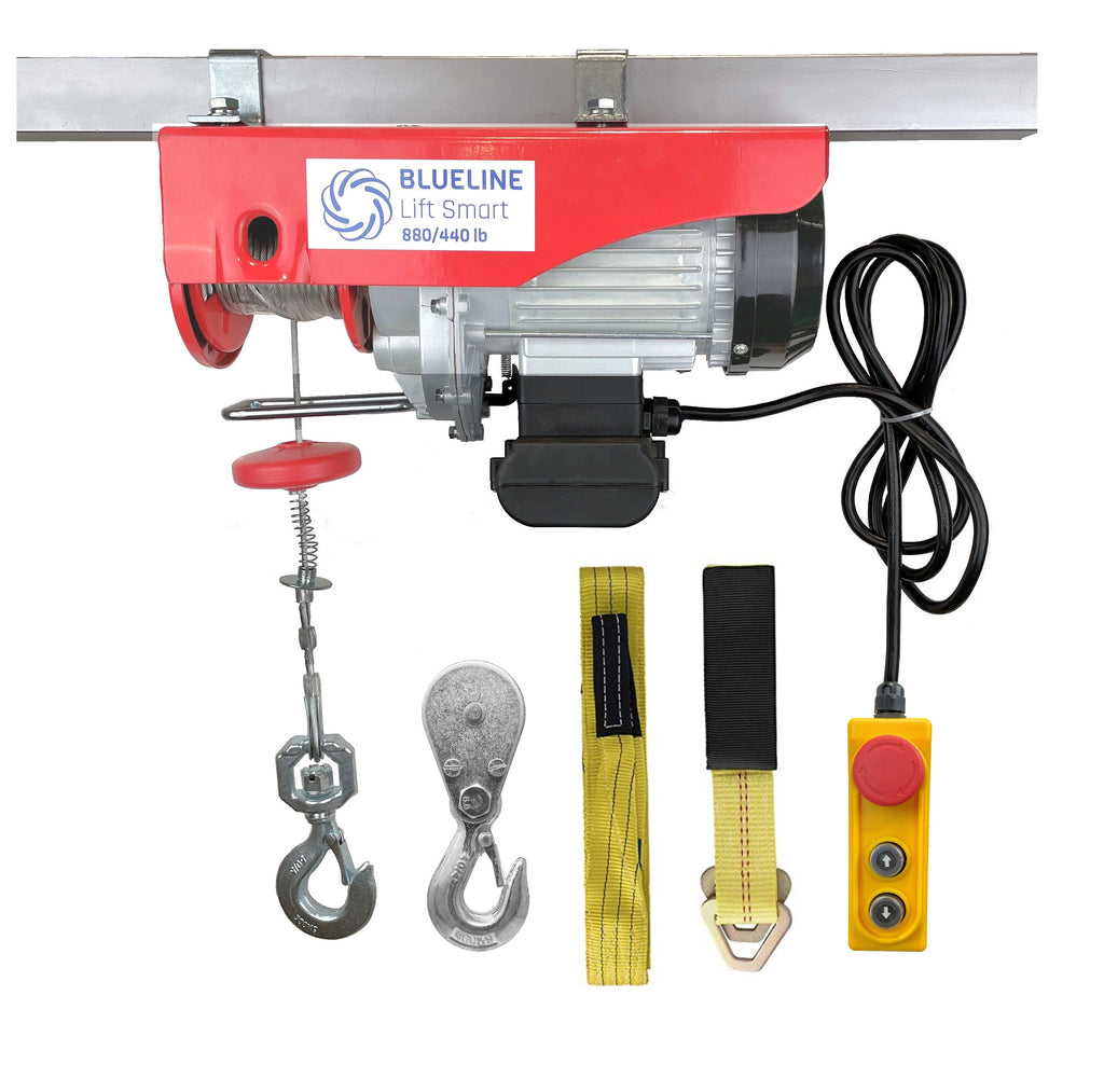 New 440LBS USA Standard UL Approved Electric Hoist with emergency button 
