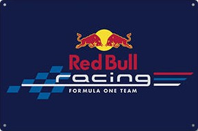 samen Beoordeling Pekkadillo Metalen mancave reclamebord Red Bull Racing Flag 20x30 cm