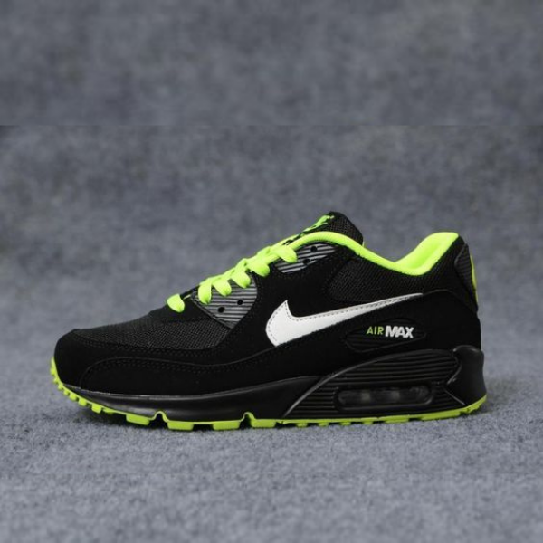 NIKE AIR MAX 90 NEGRO VERDE – Shoes.Gomez