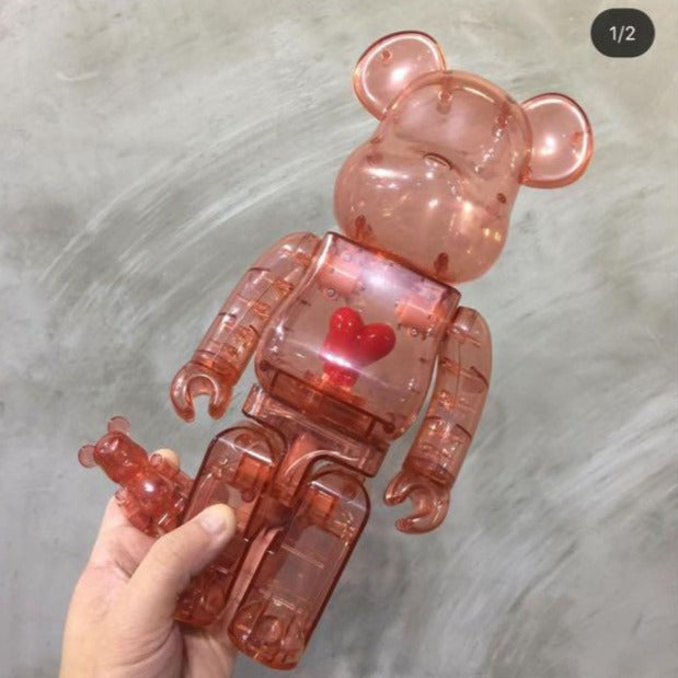 BE@RBRICK EU Red Heart 400% & 100% Emotionally Unavailable