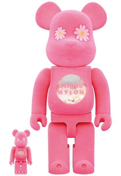 フラワーオブライフ BE@RBRICK atmos × NYLON JAPAN 100％ & 400 - その他