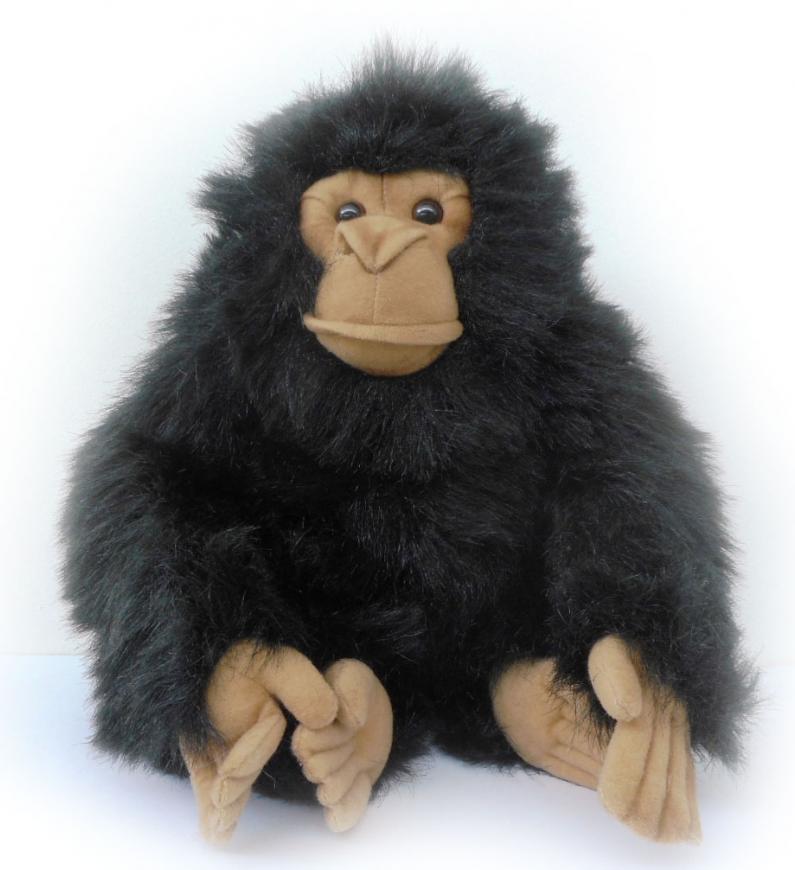 large chimpanzee stuffed animal