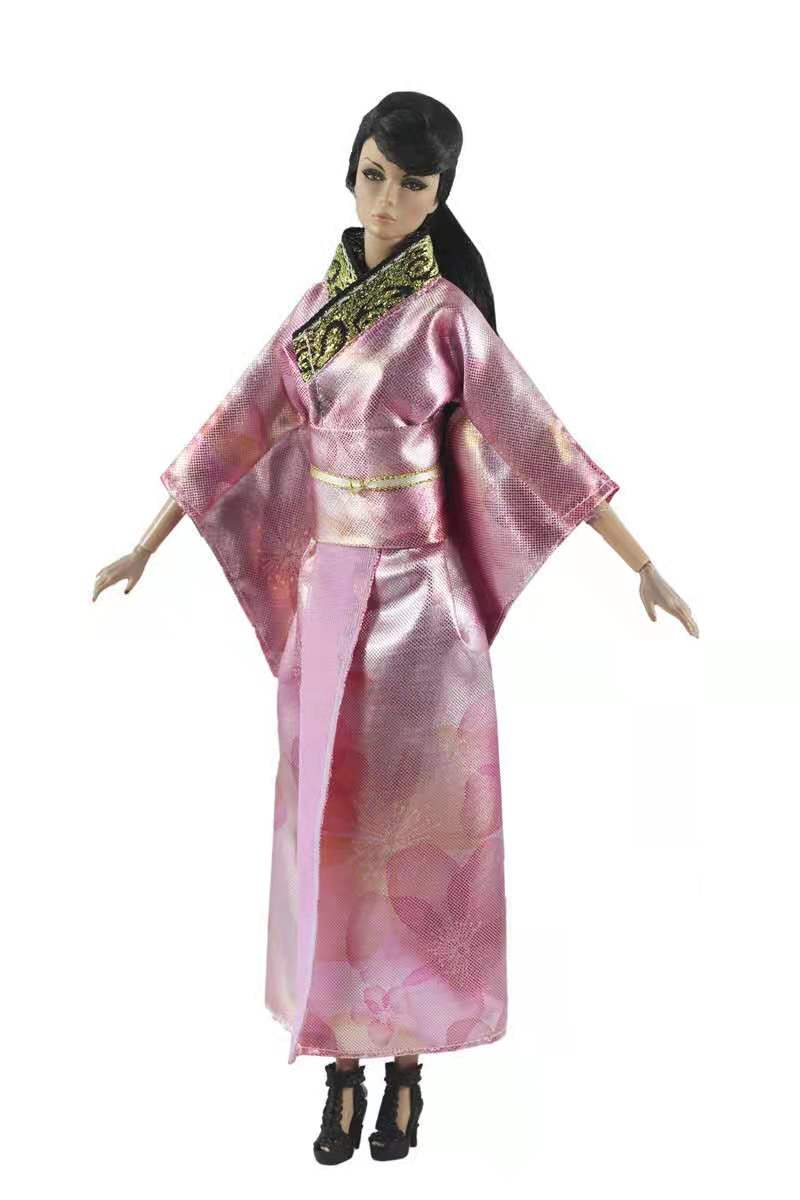 Grijp Dronken worden Politieagent 11.5&quot; Cosplay Pink Japanese Robe Traditional Kimono Doll Dress Fo –  Fashiondresses for less