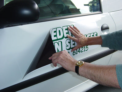 How to Stick Magnetic Signs to Aluminium Cars and Trucks – Proper