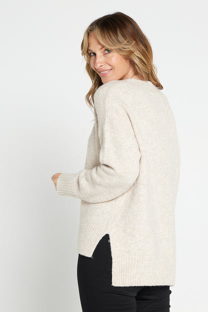 Bailey Knit Jumper - Cream