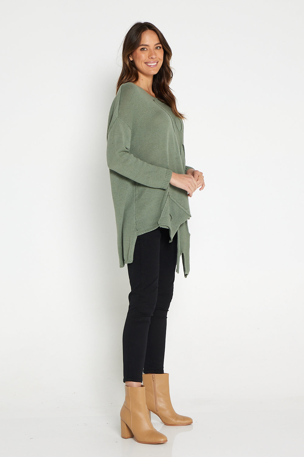 Aspen Contemporary Cotton Knit - Sage