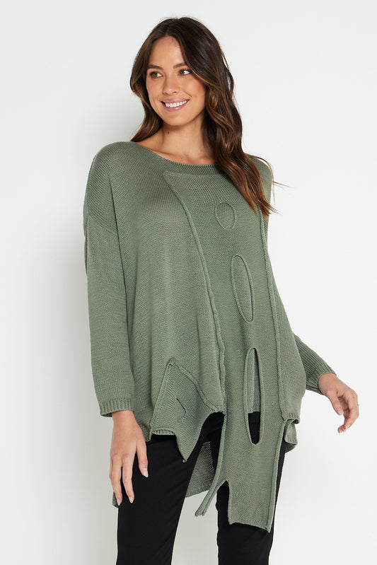 Aspen Contemporary Cotton Knit - Sage