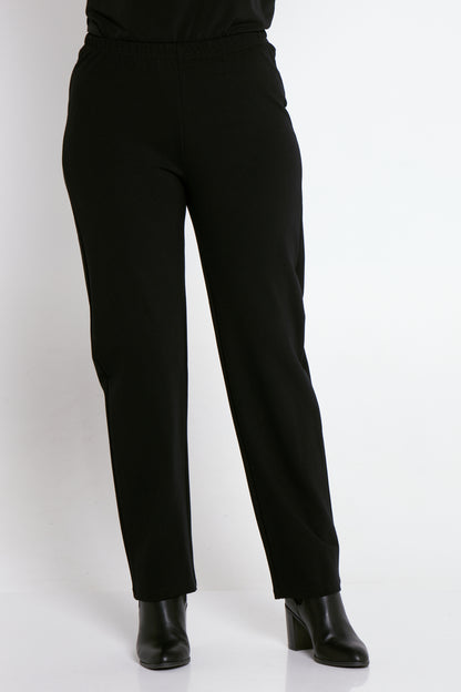 RTM Stretch Ponte Pants - Black