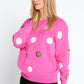 Camilla Knit - Pink Spot