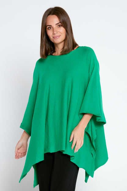 Marcy Knit Top - Emerald Green