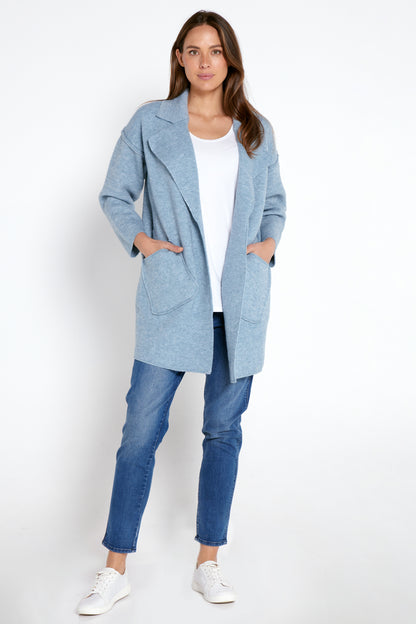 Irene Knit Jacket - Blue