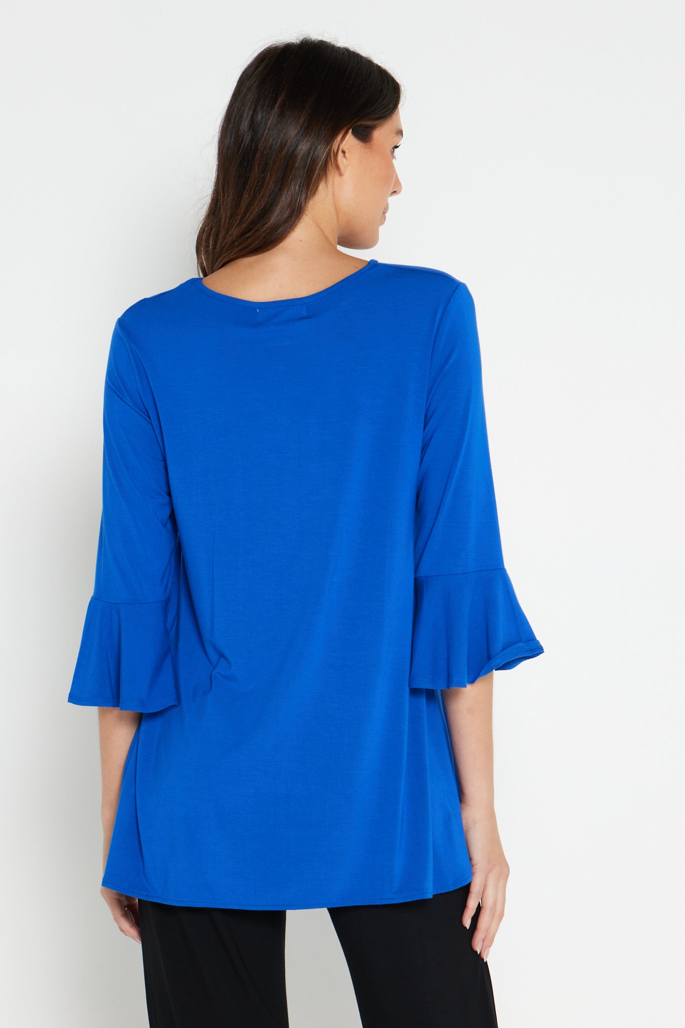 Lacey Bamboo Top - Royal Blue