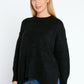 Linette Knit - Blackened Charcoal