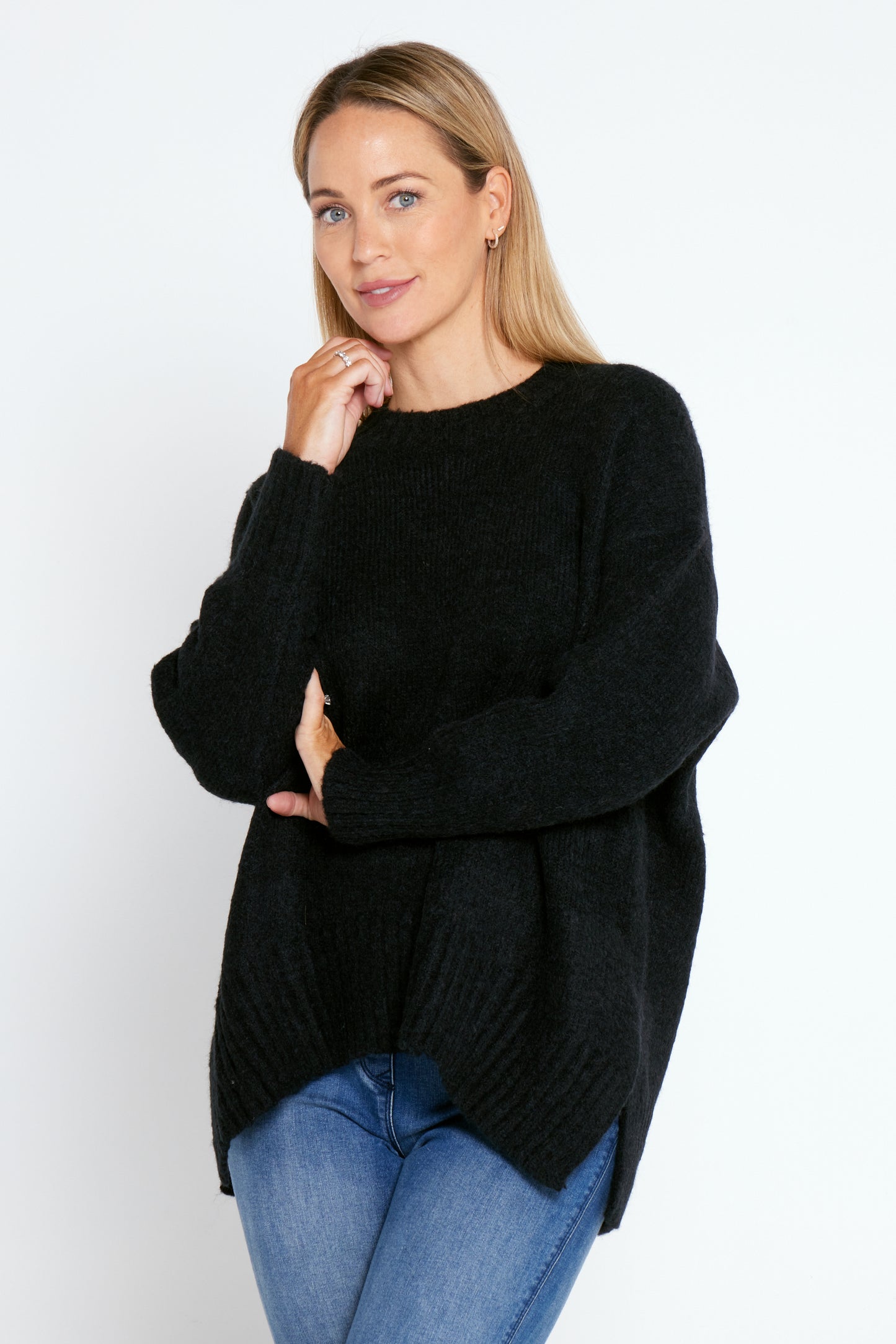 Linette Knit - Blackened Charcoal