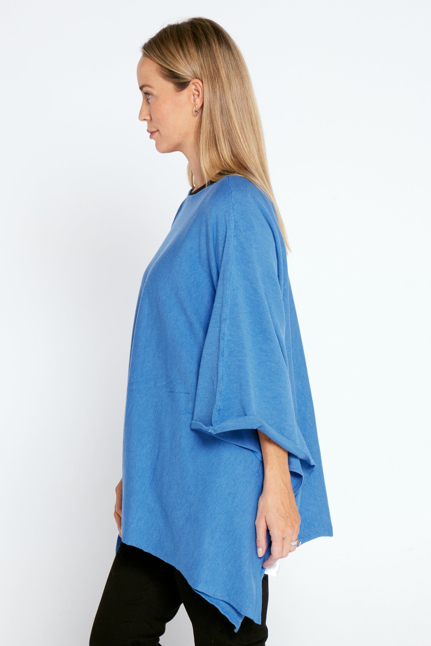 Marcy Knit Top - Denim