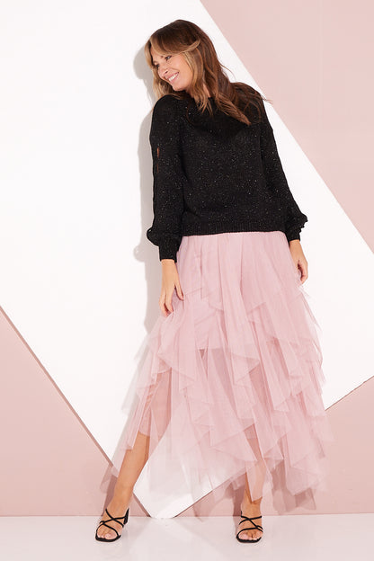 Poppy Tule Skirt - Pink