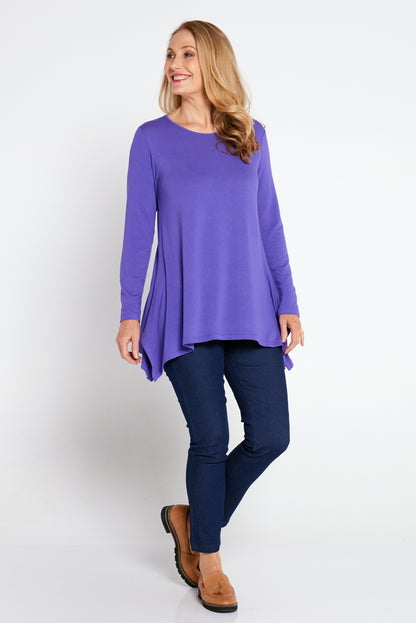 Andrea Winter Top - Purple