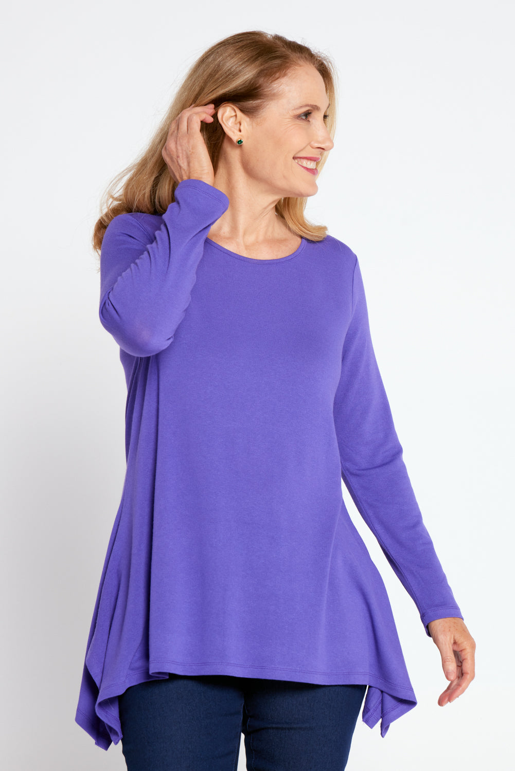 Andrea Winter Top - Purple