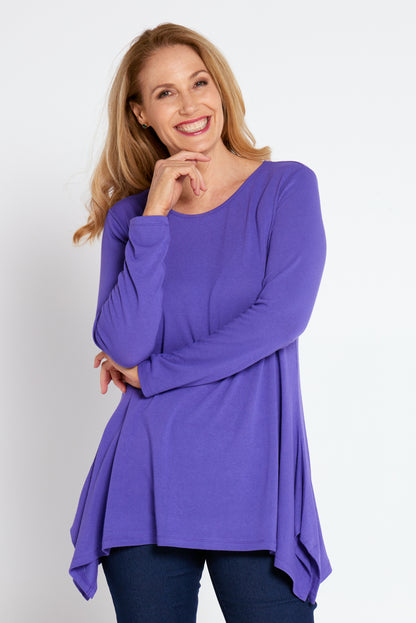 Andrea Winter Top - Purple