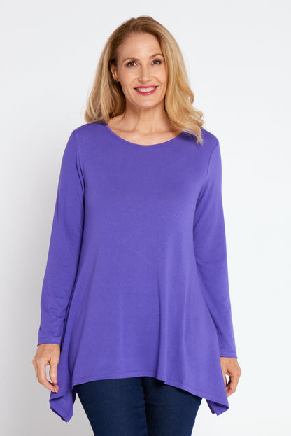 Andrea Winter Top - Purple