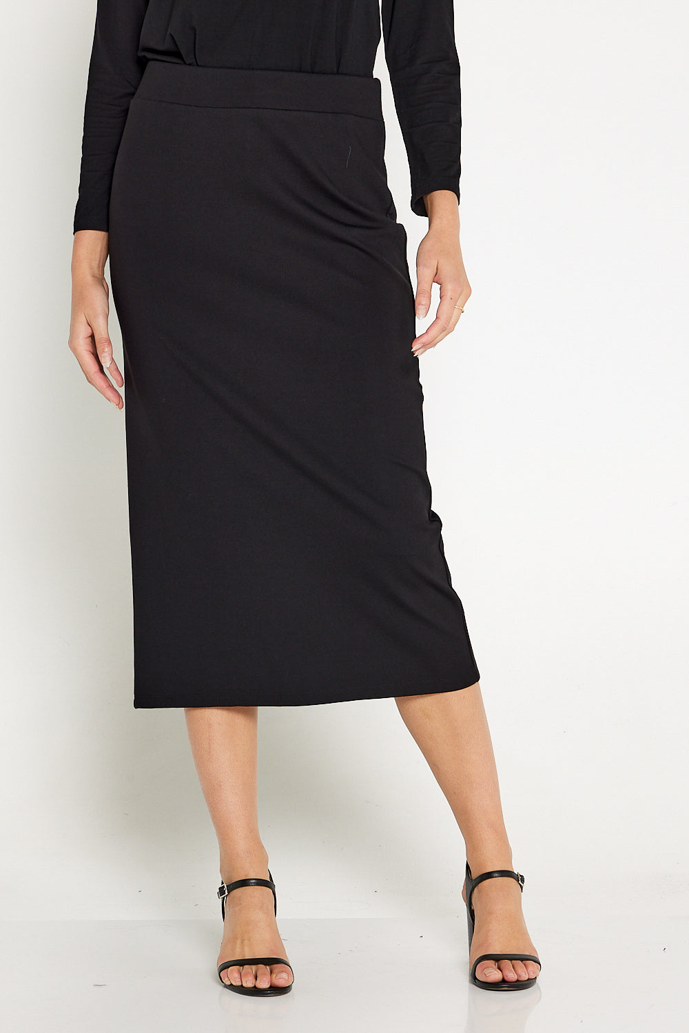 Pushkin Midi Skirt - Black