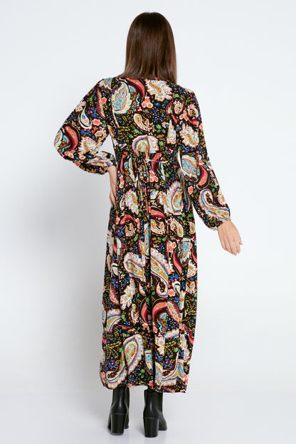 Woodstock Maxi Dress - Paisley