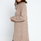 Xander Cowl Knit Jumper - Brown