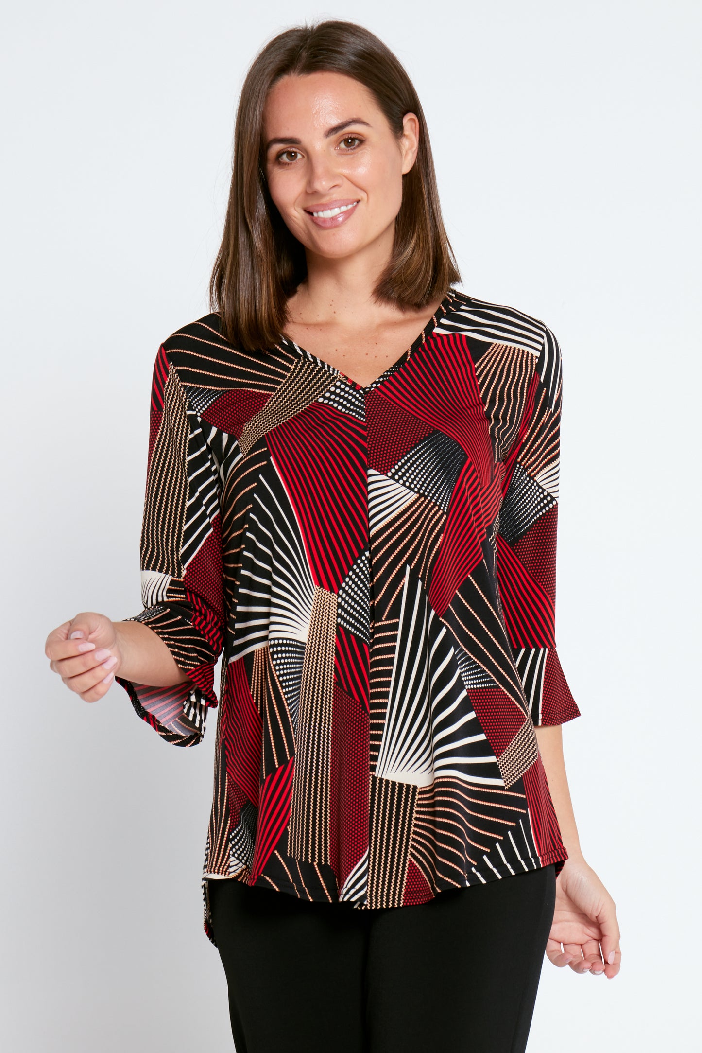 Hillbank Top - Gatsby Print