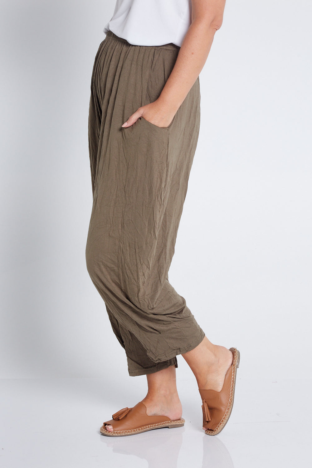 Alisha Pants - Khaki