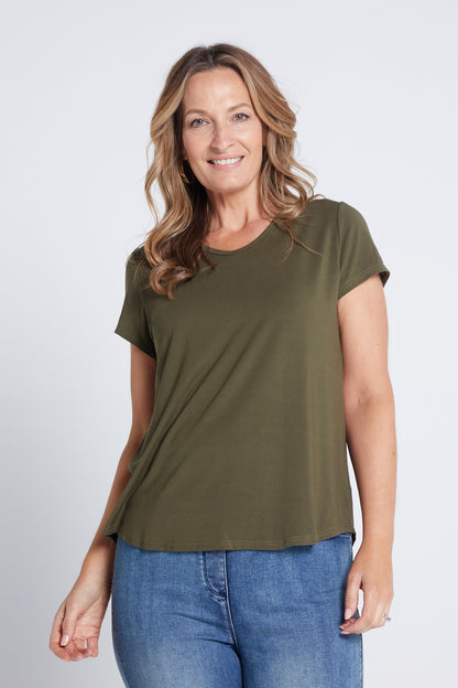 Bamboo Tee - Olive