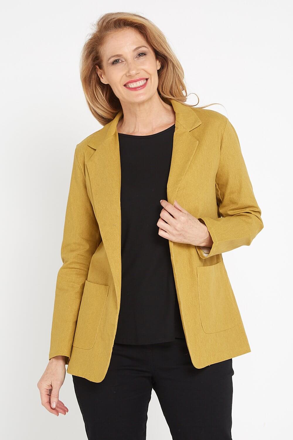 Thursday Blazer - Mustard