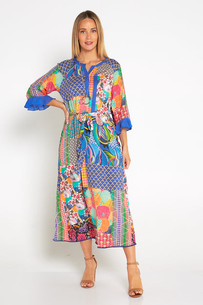 Boyd Maxi  - Tropical Art Deco