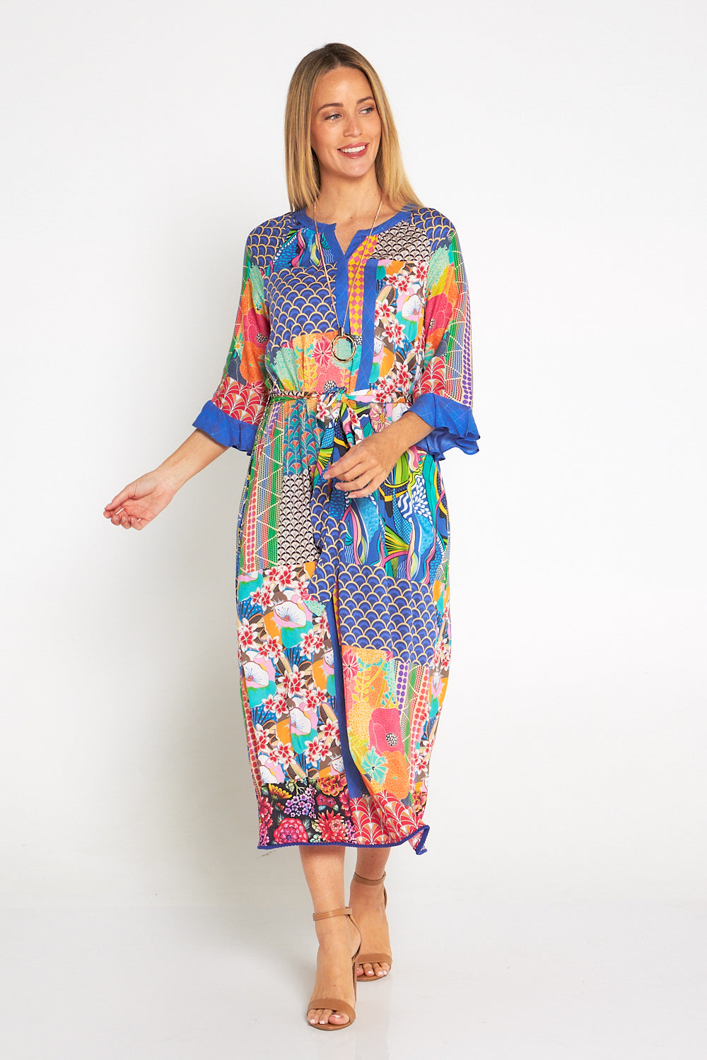 Boyd Maxi  - Tropical Art Deco