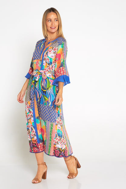 Boyd Maxi  - Tropical Art Deco