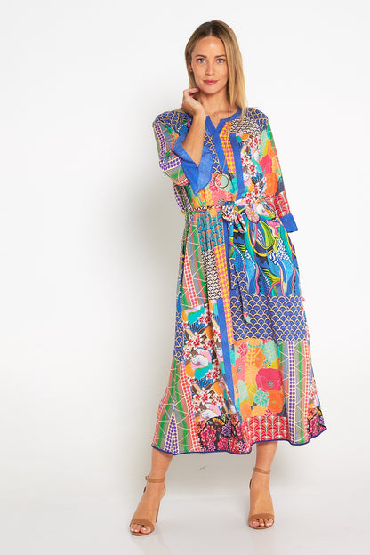 Boyd Maxi  - Tropical Art Deco