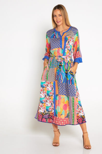 Boyd Maxi  - Tropical Art Deco