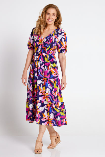 Levon Dress - Tropical Nights Floral