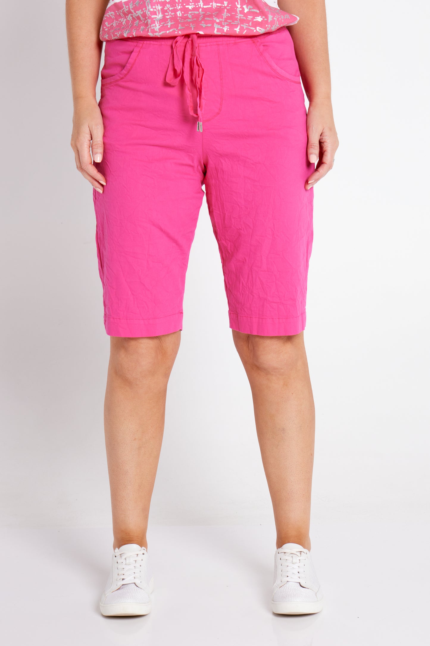 Hasting Bermuda Shorts - Hot Pink